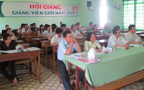 Kết quả Hội thi giảng viên dạy giỏi cấp trường năm 2011